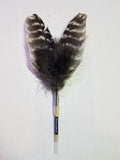 Replacement Lures - Natural Wild Turkey Wing Feather Toys