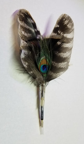 Replacement Lures - Natural Wild Turkey Wing Feather Toys