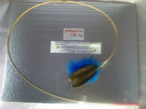 Blue Goose Feather Toy
