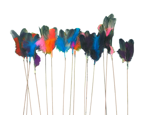Goose Feather Toy - Any Color!