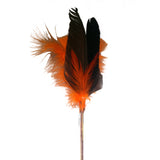 Orange Goose Feather Toy