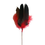 Red Goose Feather Toy